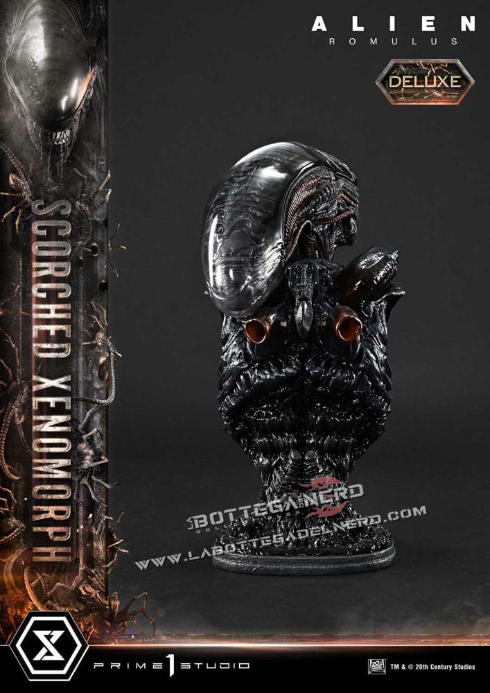 Alien: Romulus - XL Statue 1/3 Scorched Xenomorph Deluxe 98cm - immagine 11