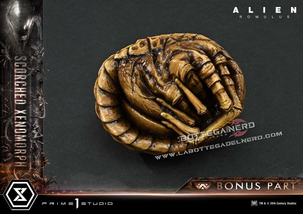 Alien: Romulus - XL Statue 1/3 Scorched Xenomorph Bonus Deluxe 98cm - immagine 3