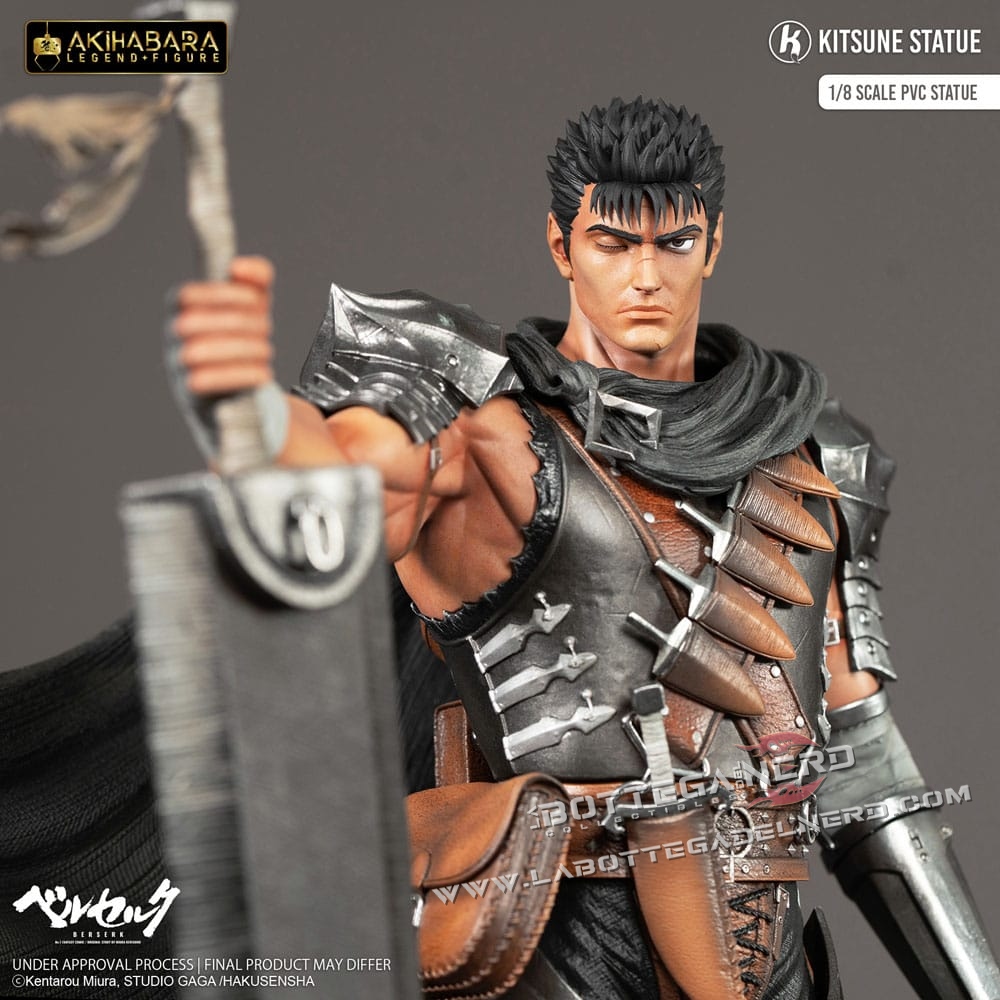 Berserk - Akihabara Legend Figure PVC Statue 1/8 Guts 30cm - immagine 5