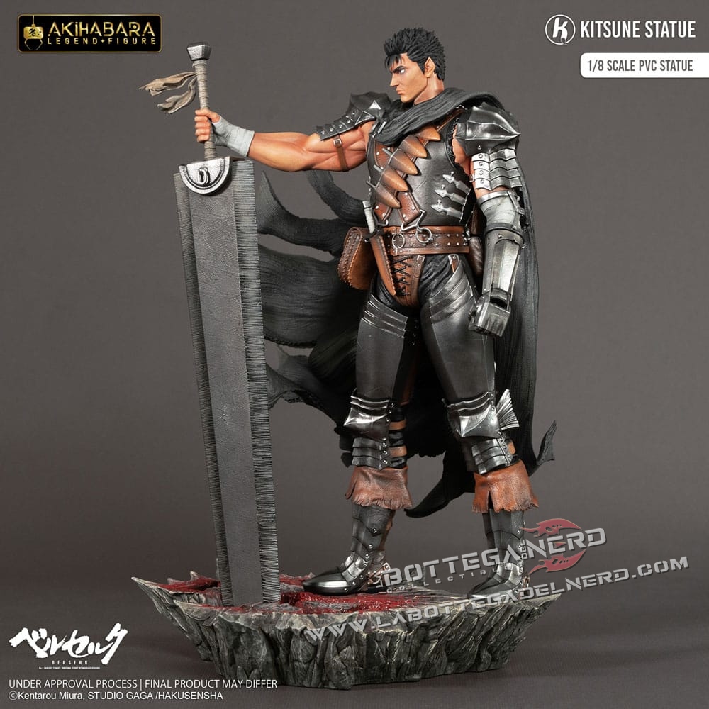 Berserk - Akihabara Legend Figure PVC Statue 1/8 Guts 30cm - immagine 3