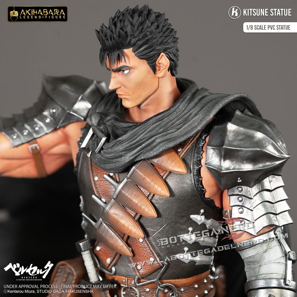 Berserk - Akihabara Legend Figure PVC Statue 1/8 Guts 30cm - immagine 7