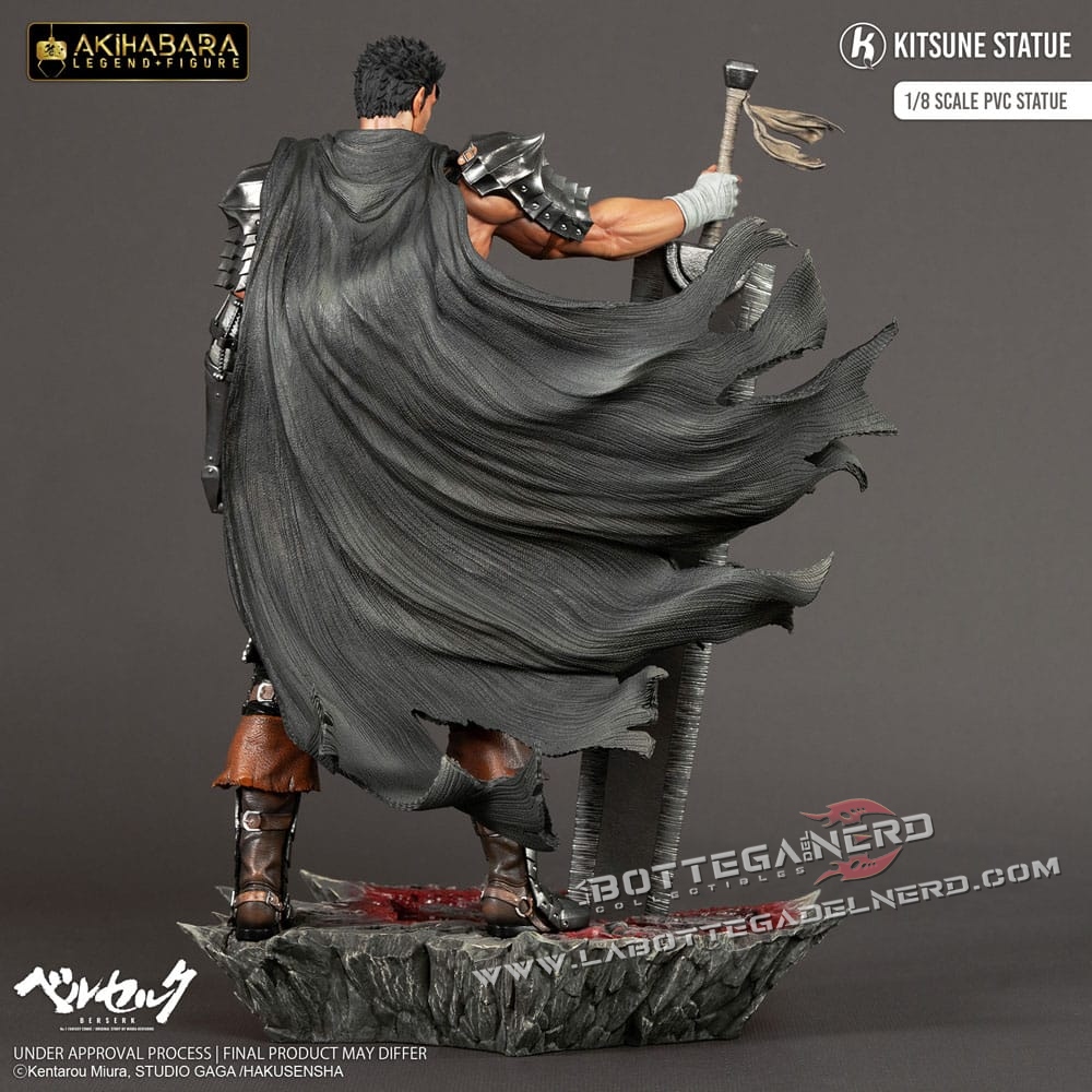 Berserk - Akihabara Legend Figure PVC Statue 1/8 Guts 30cm - immagine 4