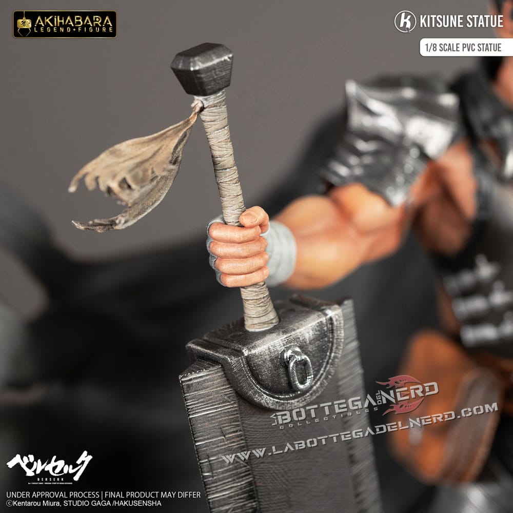 Berserk - Akihabara Legend Figure PVC Statue 1/8 Guts 30cm - immagine 8