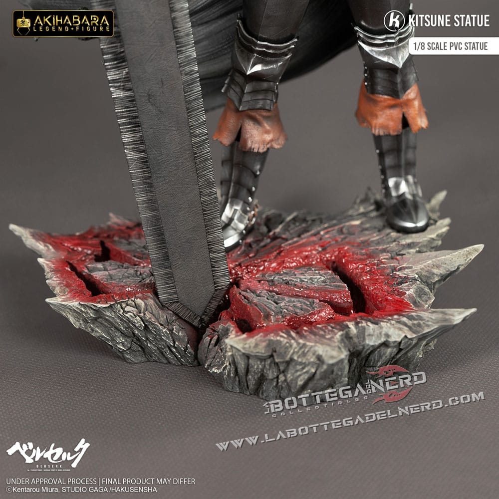 Berserk - Akihabara Legend Figure PVC Statue 1/8 Guts 30cm - immagine 11