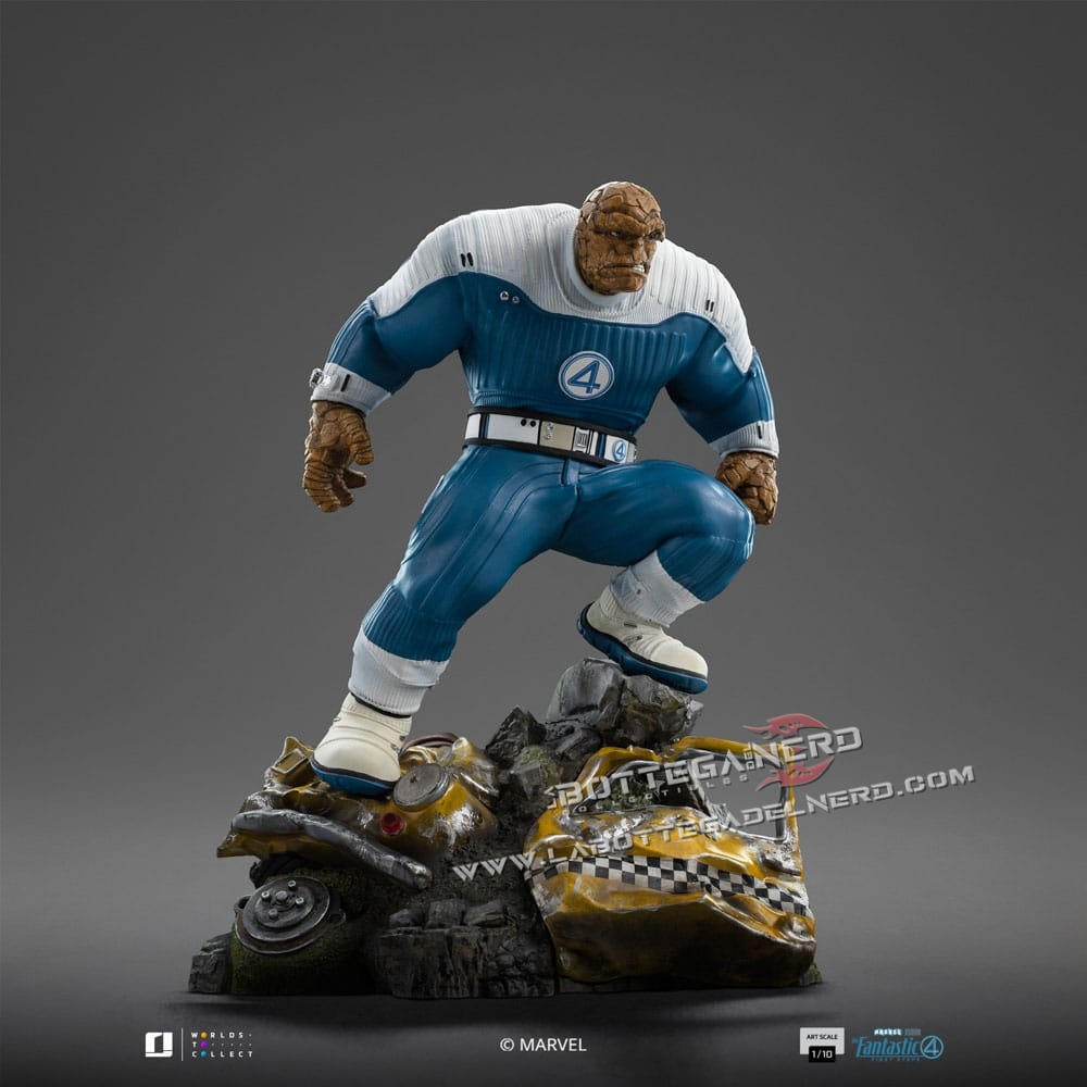 Fantastic Four - Art Scale Statue 1/10 The Thing 26cm - immagine 2