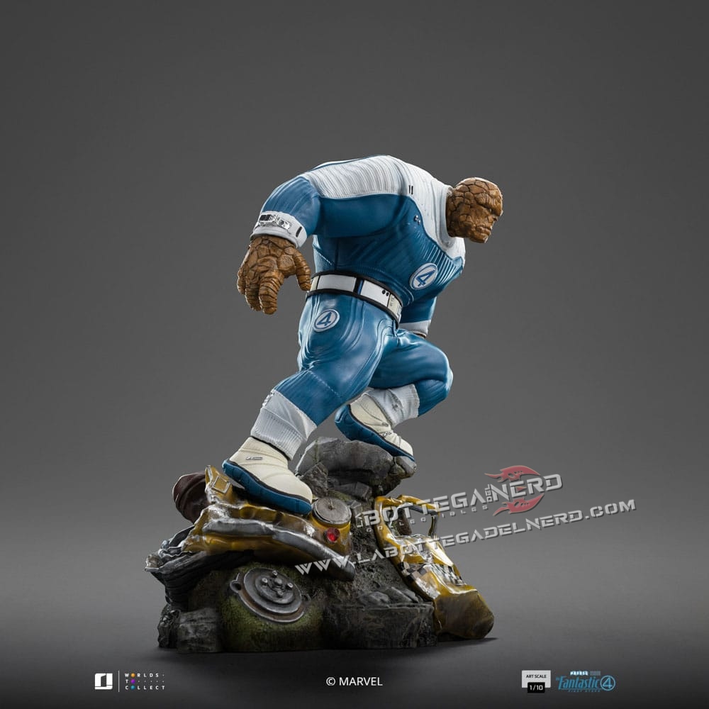 Fantastic Four - Art Scale Statue 1/10 The Thing 26cm - immagine 4