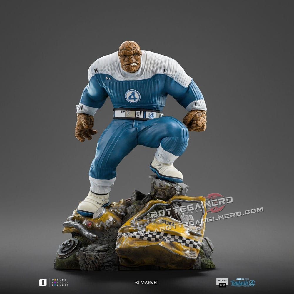 Fantastic Four - Art Scale Statue 1/10 The Thing 26cm - immagine 3