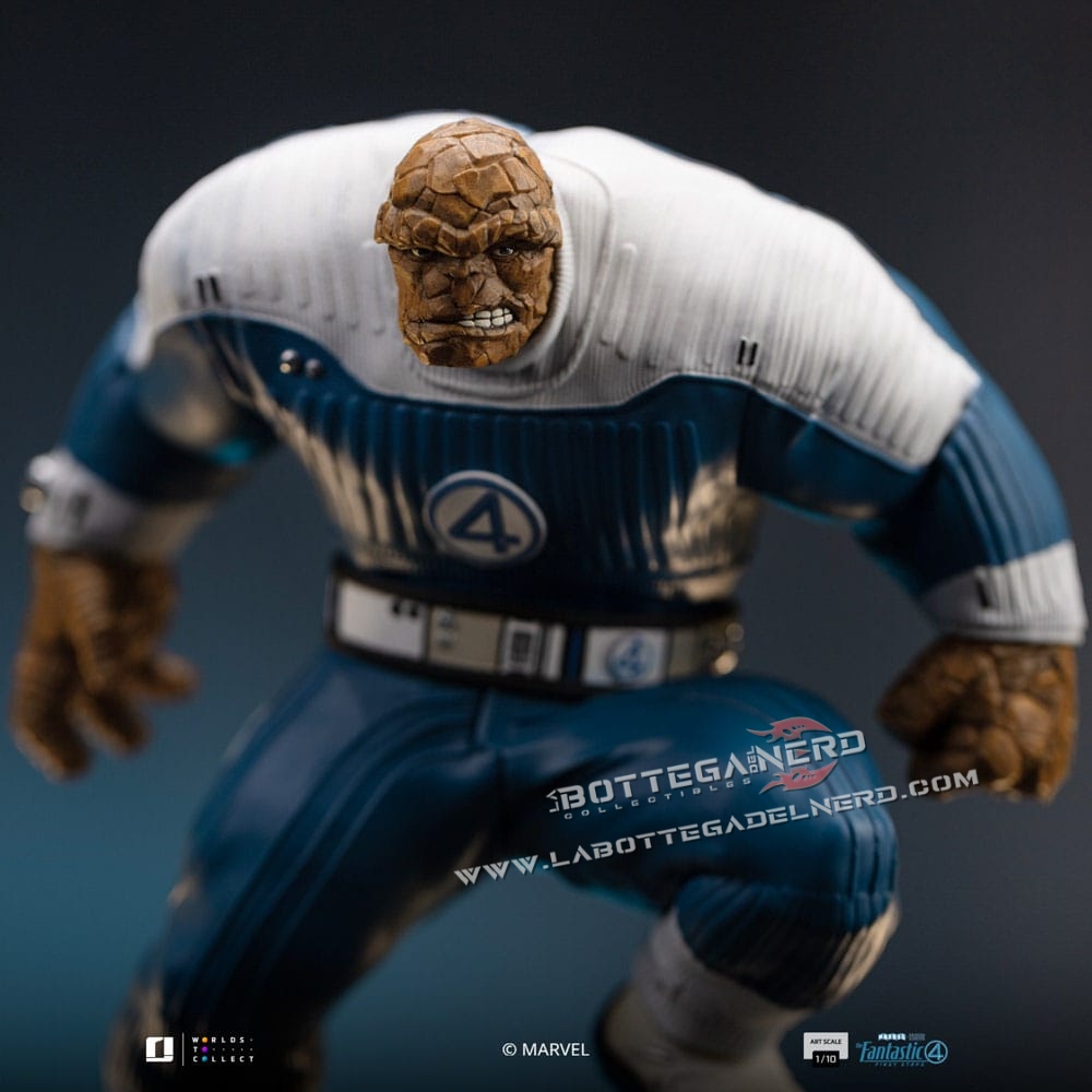 Fantastic Four - Art Scale Statue 1/10 The Thing 26cm - immagine 5