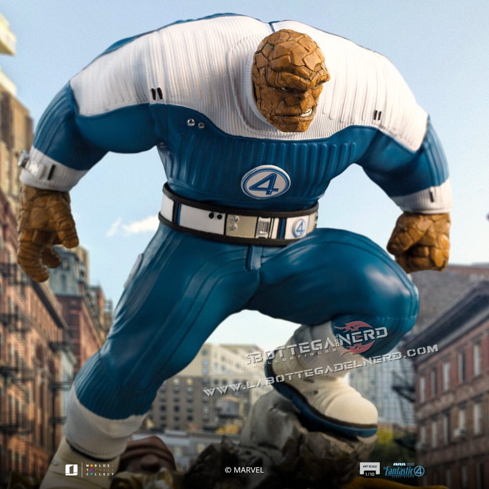 Fantastic Four - Art Scale Statue 1/10 The Thing 26cm - immagine 9