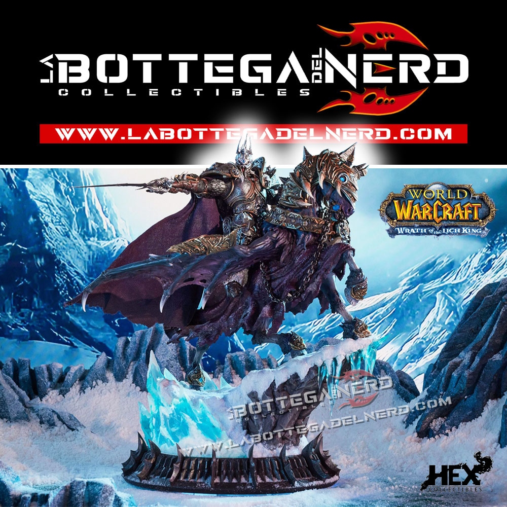 World of Warcraft - Statue The Lich King & Invincible 68cm