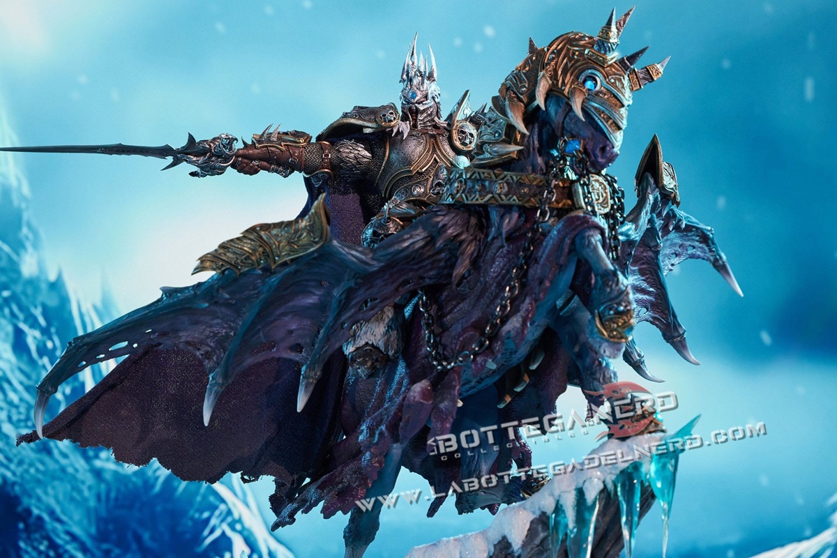 World of Warcraft - Statue The Lich King & Invincible 68cm - immagine 2