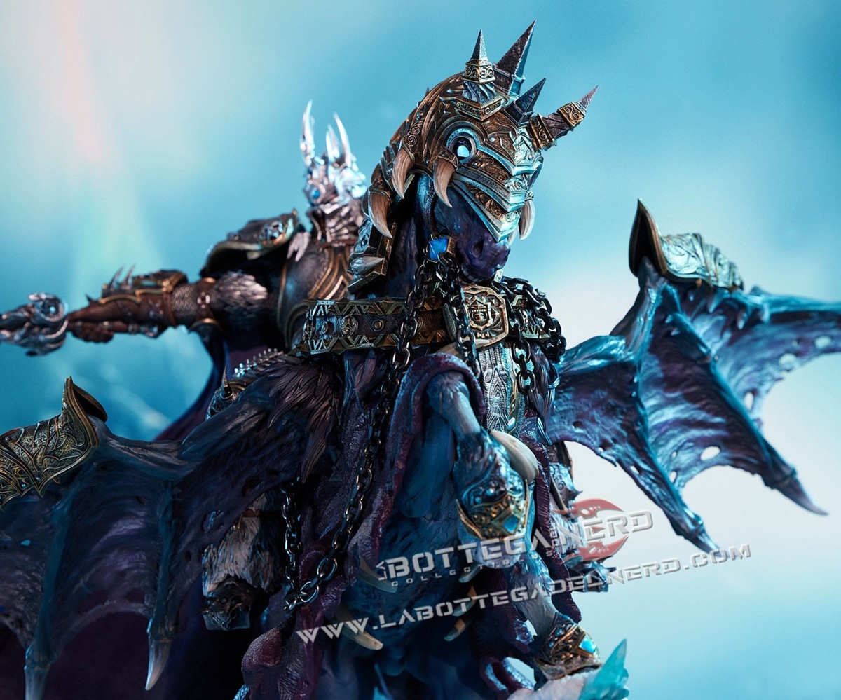 World of Warcraft - Statue The Lich King & Invincible 68cm - immagine 8