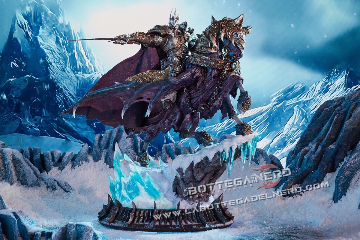 World of Warcraft - Statue The Lich King & Invincible 68cm - immagine 6