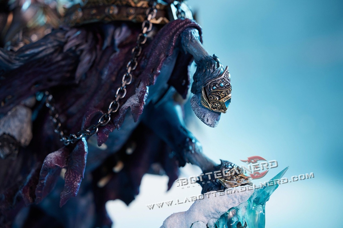 World of Warcraft - Statue The Lich King & Invincible 68cm - immagine 5