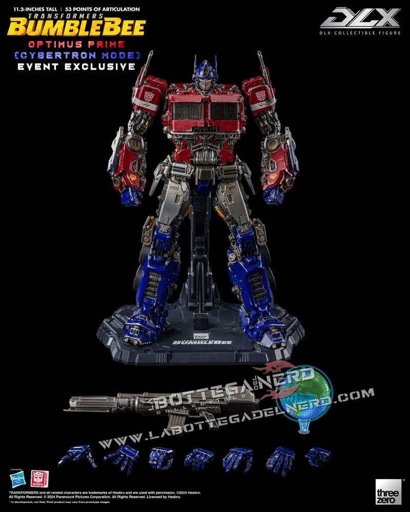 Transformers: Bumblebee - DLX Action Figure 1/6 Optimus Prime 28cm - immagine 8