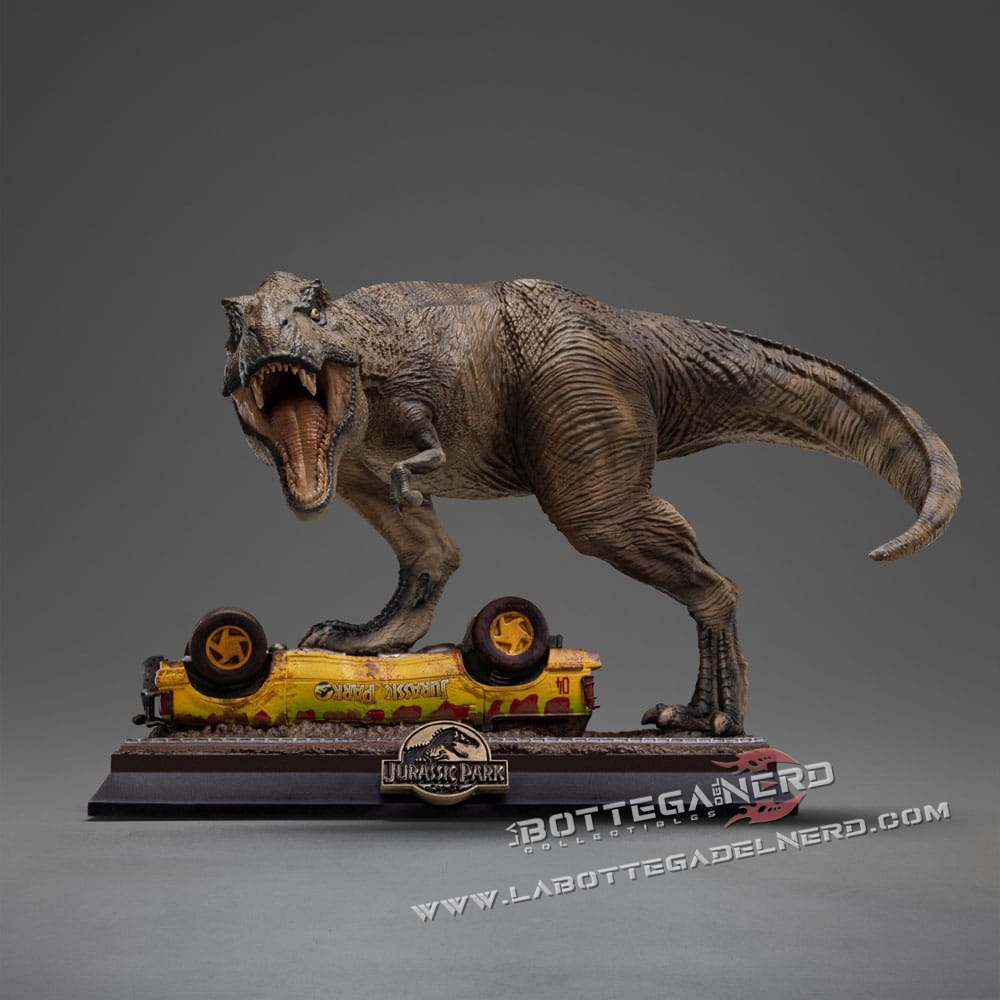 Jurassic Park - Icons Statue T-Rex Attack 23cm - immagine 4