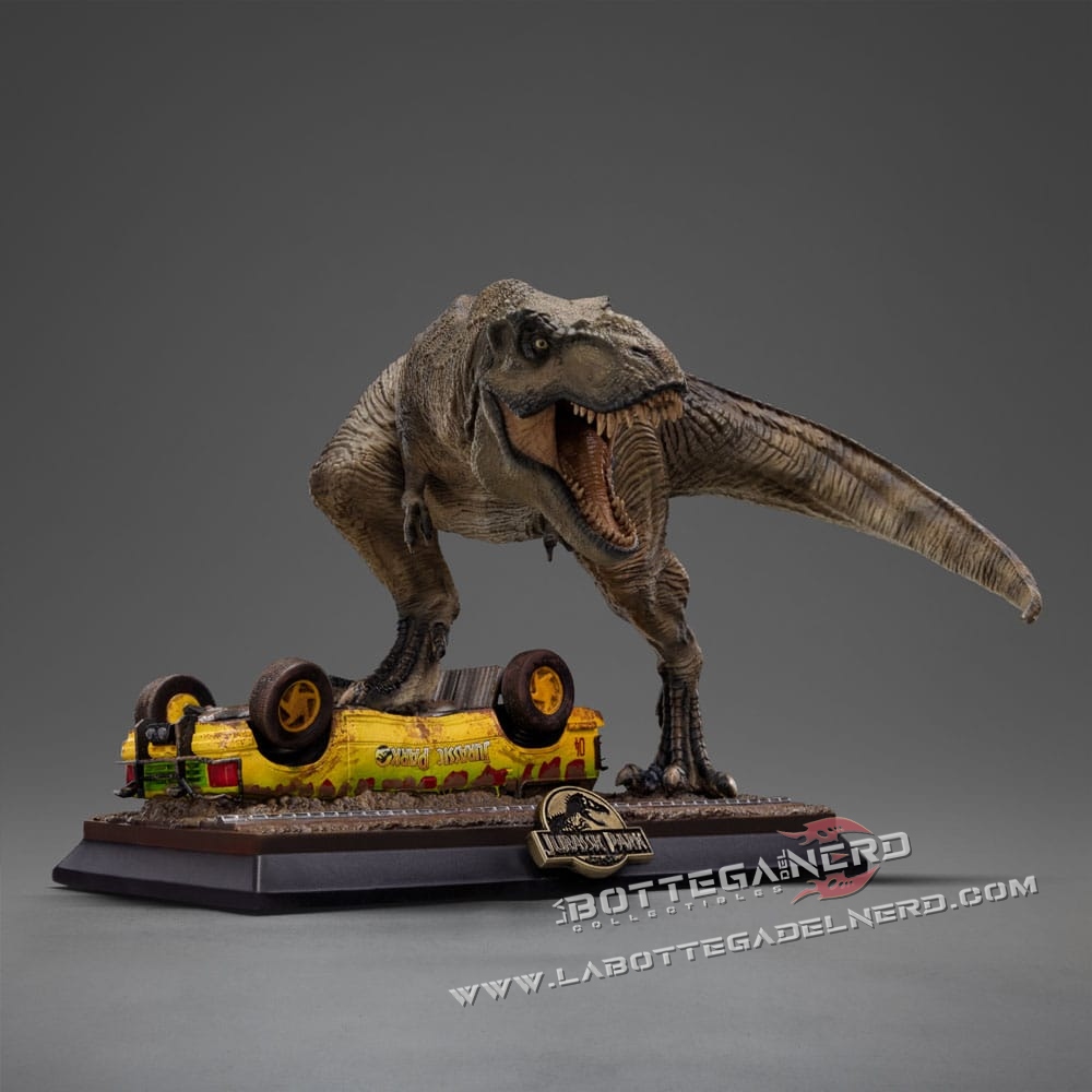 Jurassic Park - Icons Statue T-Rex Attack 23cm - immagine 2