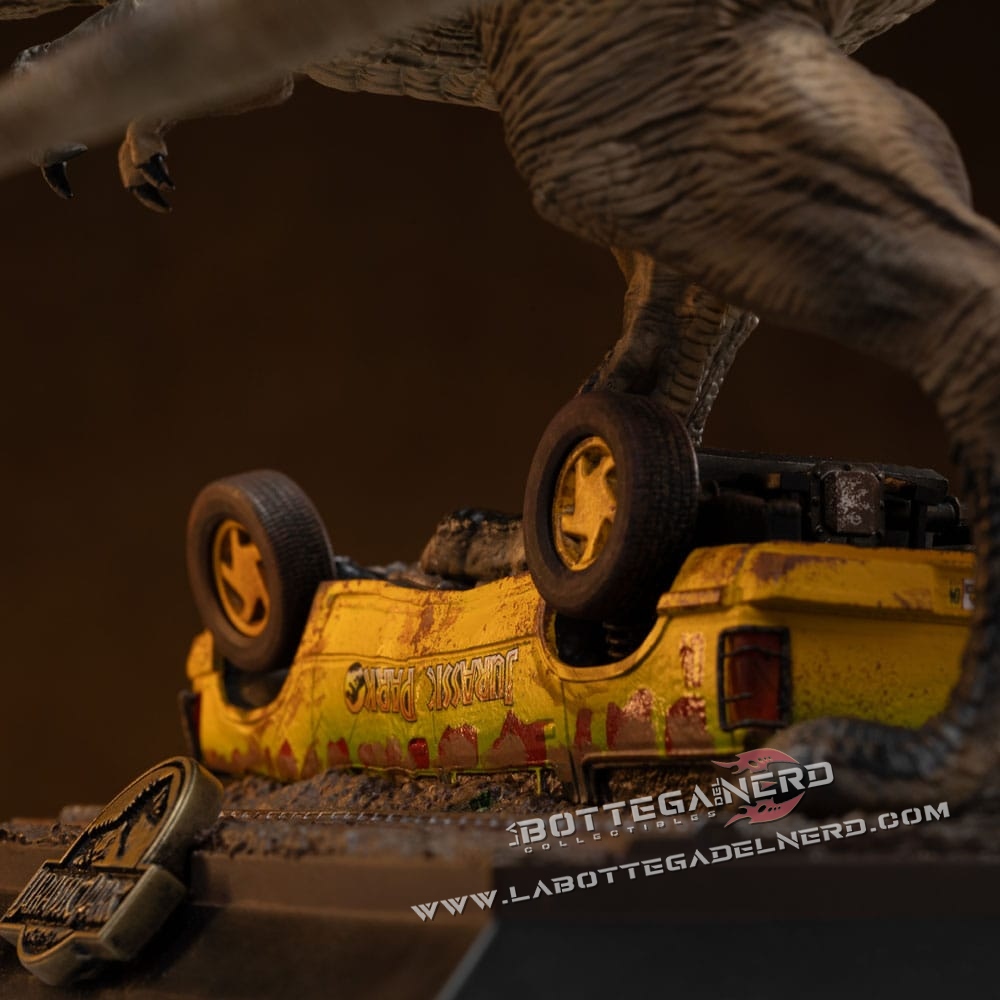 Jurassic Park - Icons Statue T-Rex Attack 23cm - immagine 8