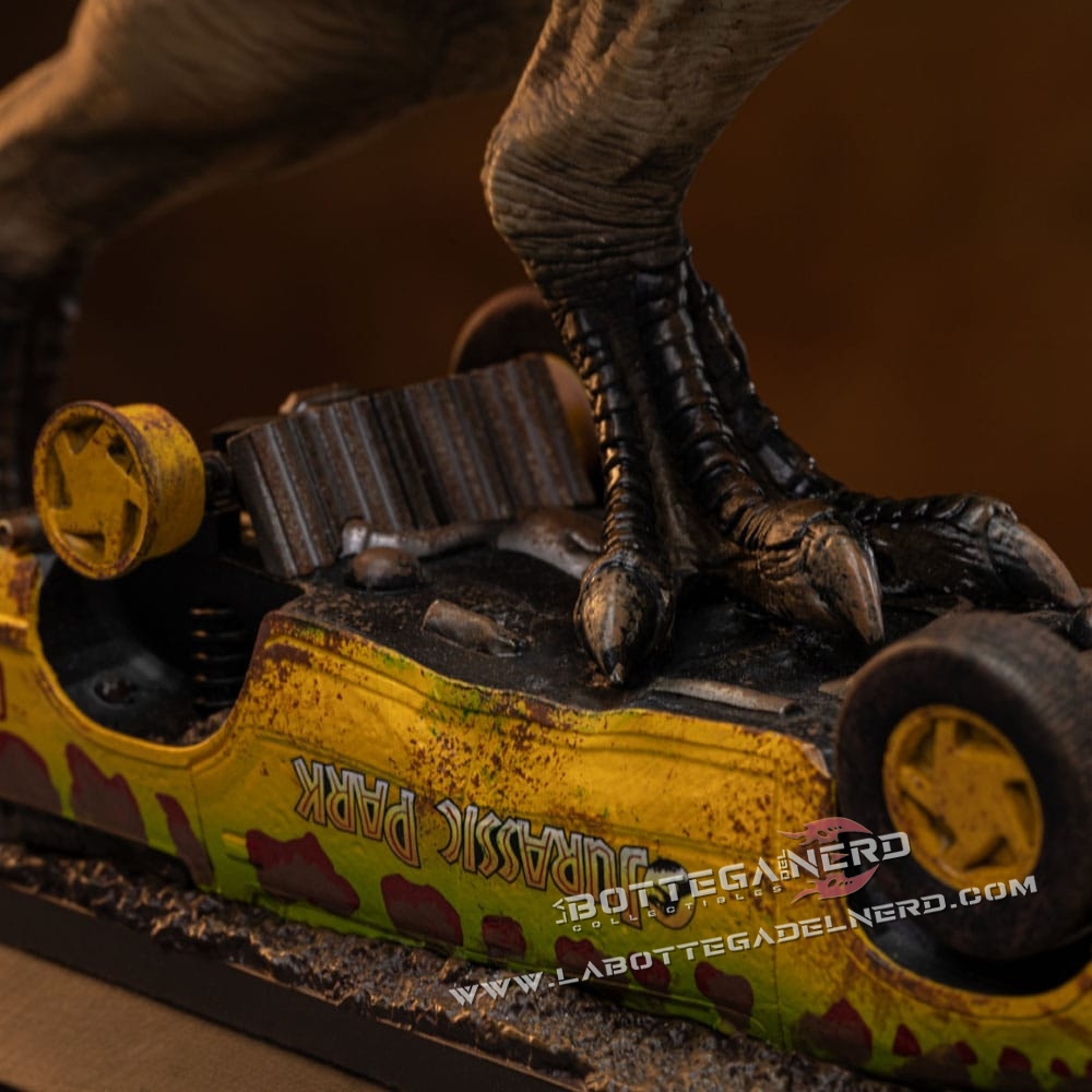 Jurassic Park - Icons Statue T-Rex Attack 23cm - immagine 7