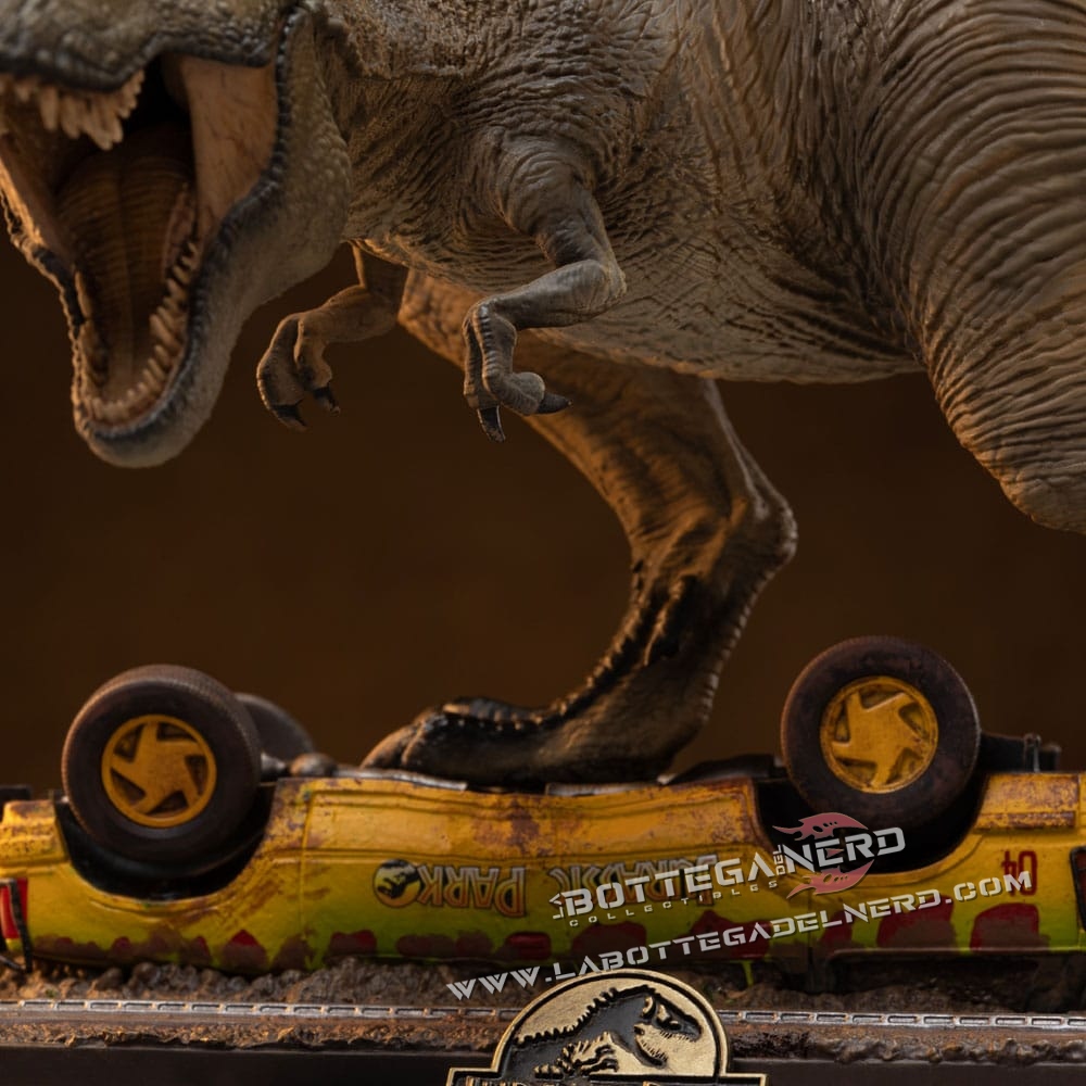 Jurassic Park - Icons Statue T-Rex Attack 23cm - immagine 6