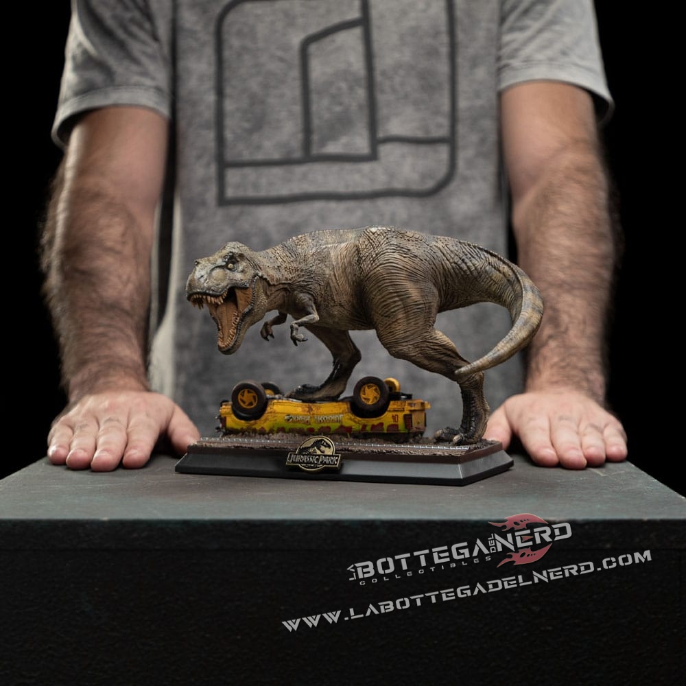 Jurassic Park - Icons Statue T-Rex Attack 23cm - immagine 9