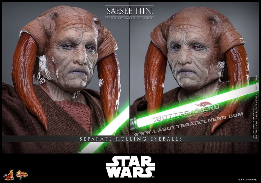 Star Wars: Episode III - Action Figure 1/6 Saesee Tiin 31cm - immagine 10