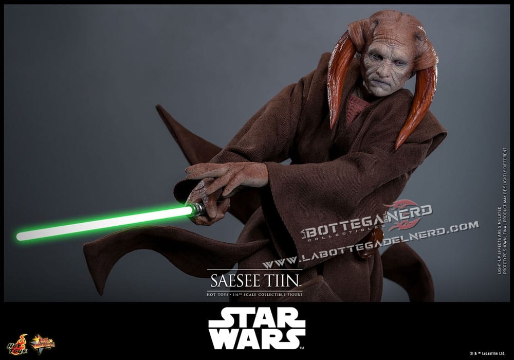 Star Wars: Episode III - Action Figure 1/6 Saesee Tiin 31cm - immagine 6