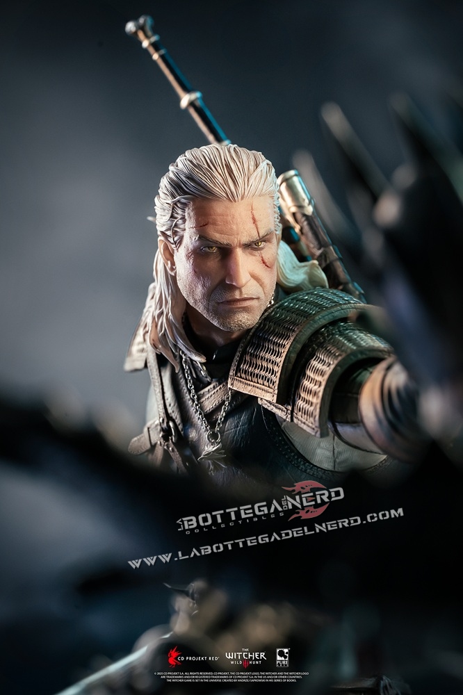 The Witcher 3: Wild Hunt - Statue 1/6 Diorama Geralt vs Eredin 60cm - immagine 2