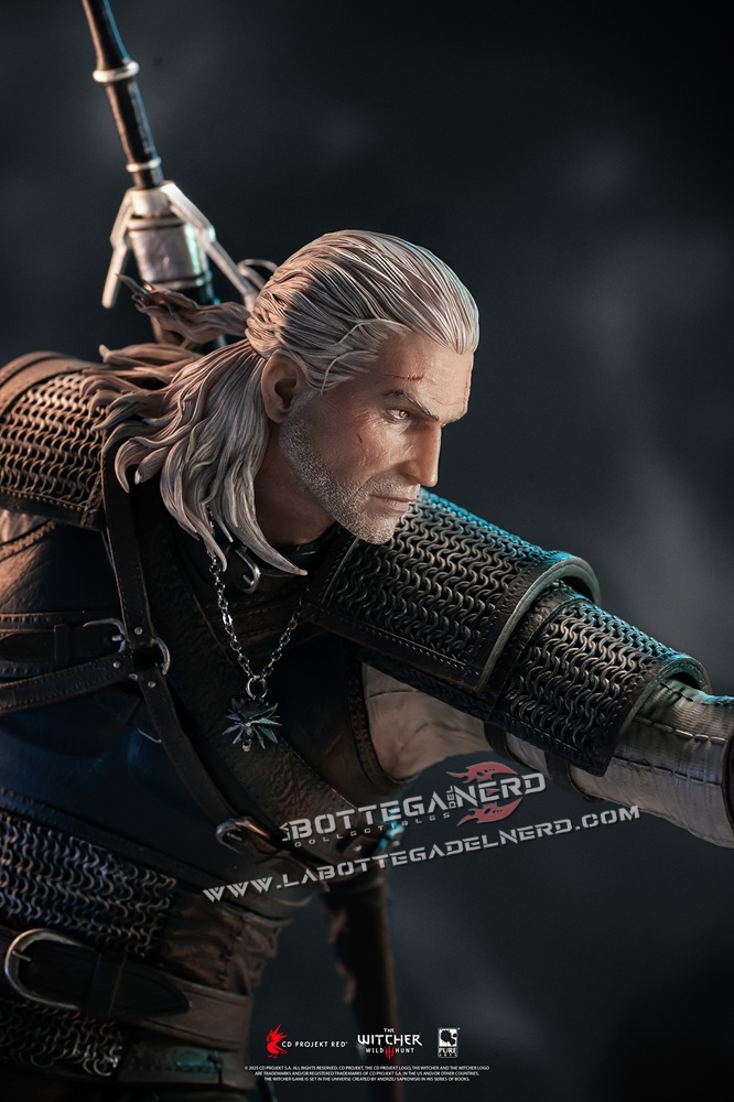 The Witcher 3: Wild Hunt - Statue 1/6 Diorama Geralt vs Eredin 60cm - immagine 6