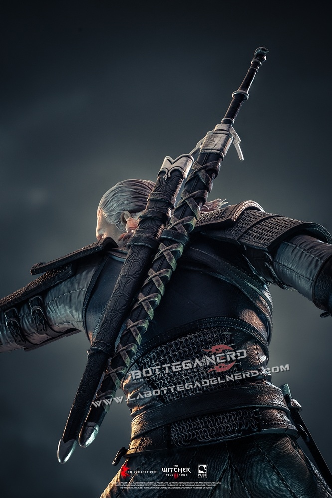 The Witcher 3: Wild Hunt - Statue 1/6 Diorama Geralt vs Eredin 60cm - immagine 8