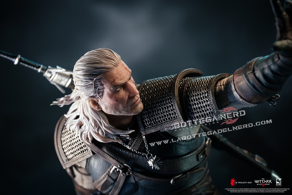 The Witcher 3: Wild Hunt - Statue 1/6 Diorama Geralt vs Eredin 60cm - immagine 4