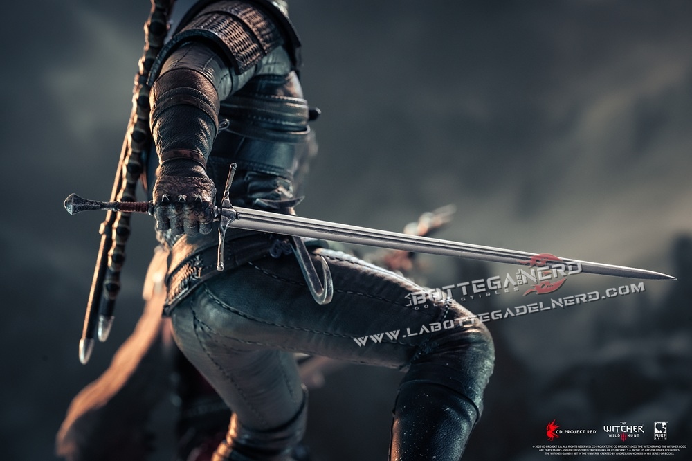The Witcher 3: Wild Hunt - Statue 1/6 Diorama Geralt vs Eredin 60cm - immagine 7