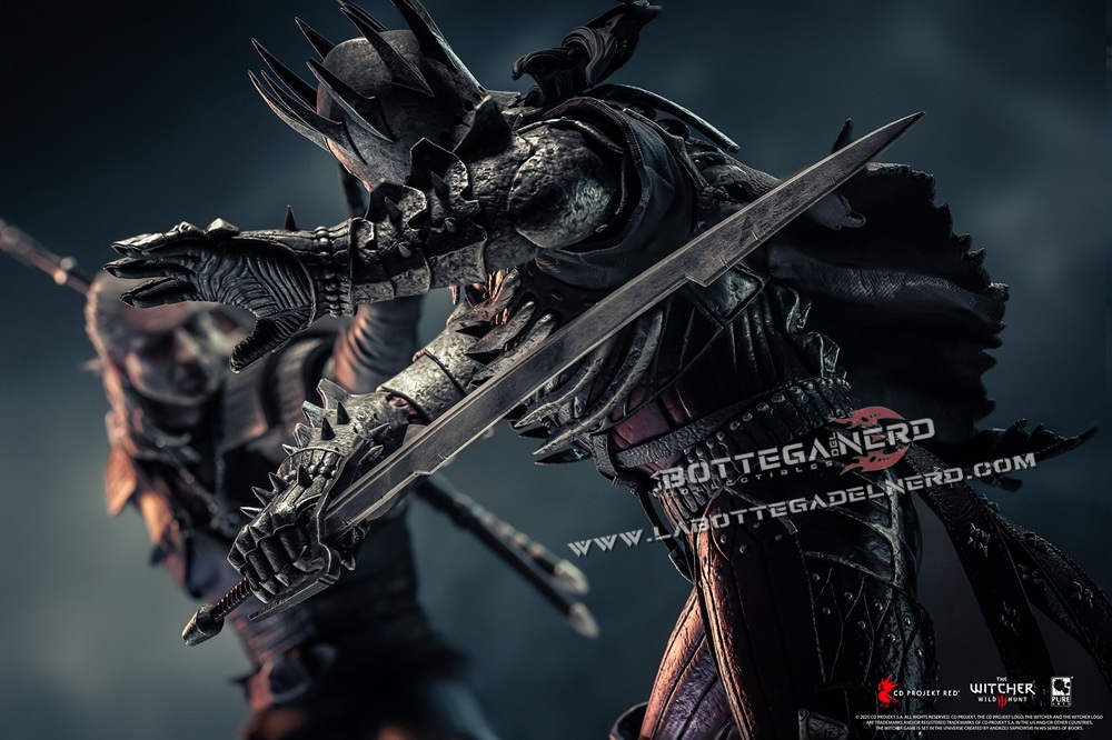 The Witcher 3: Wild Hunt - Statue 1/6 Diorama Geralt vs Eredin 60cm - immagine 5