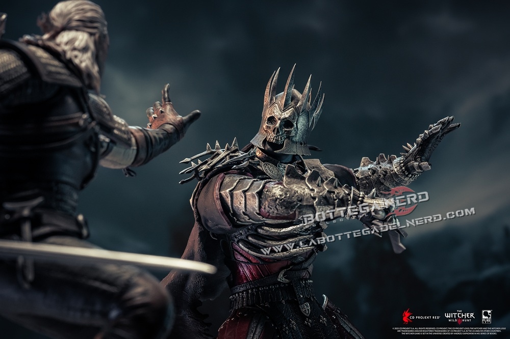 The Witcher 3: Wild Hunt - Statue 1/6 Diorama Geralt vs Eredin 60cm - immagine 3