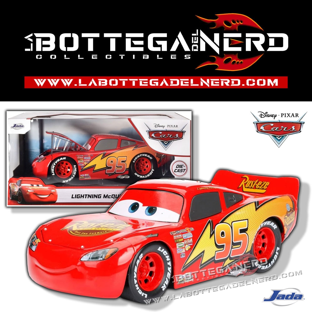 PIXAR Cars - Lightning McQueen Saetta McQueen 1:24