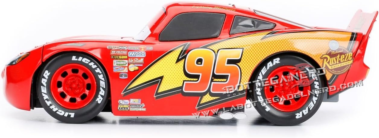 PIXAR Cars - Lightning McQueen Saetta McQueen 1:24 - immagine 3