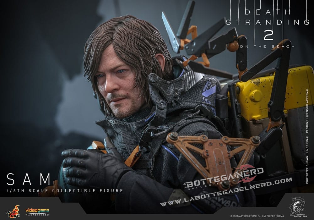 Death Stranding 2 - Masterpiece Action Figure 1/6 Sam 31cm - immagine 8