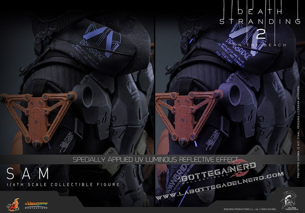 Death Stranding 2 - Masterpiece Action Figure 1/6 Sam 31cm - immagine 13
