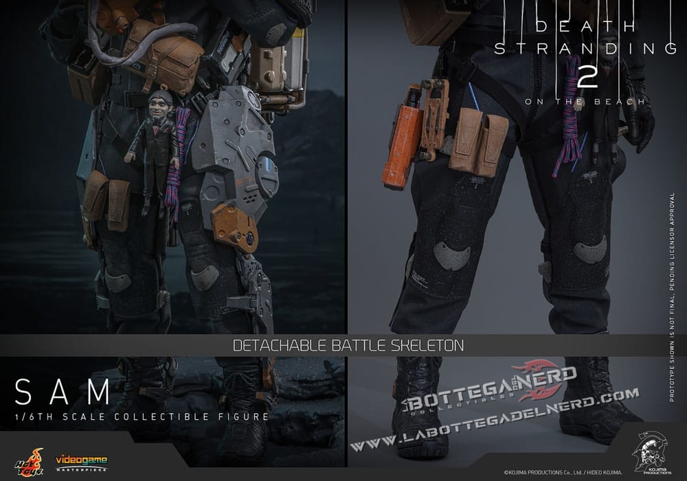 Death Stranding 2 - Masterpiece Action Figure 1/6 Sam 31cm - immagine 12