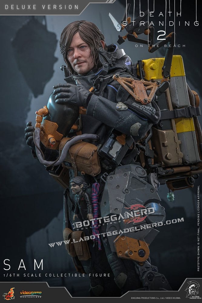Death Stranding 2 - Masterpiece Action Figure 1/6 Sam Deluxe 31cm - immagine 9