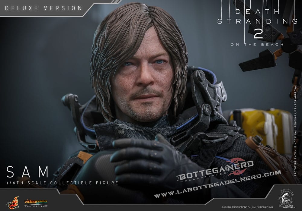 Death Stranding 2 - Masterpiece Action Figure 1/6 Sam Deluxe 31cm - immagine 5