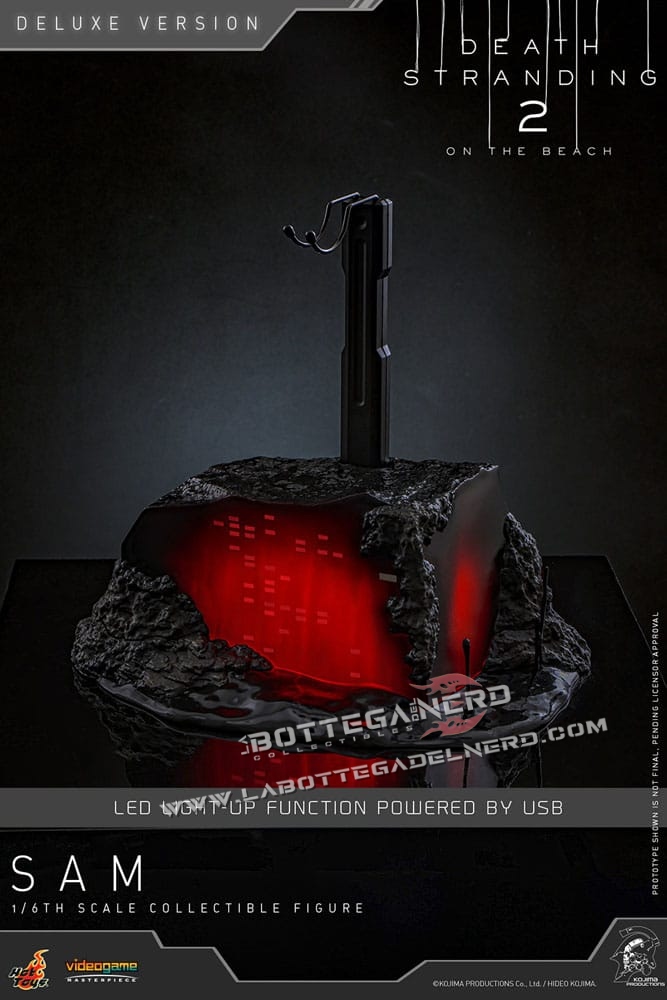 Death Stranding 2 - Masterpiece Action Figure 1/6 Sam Deluxe 31cm - immagine 12