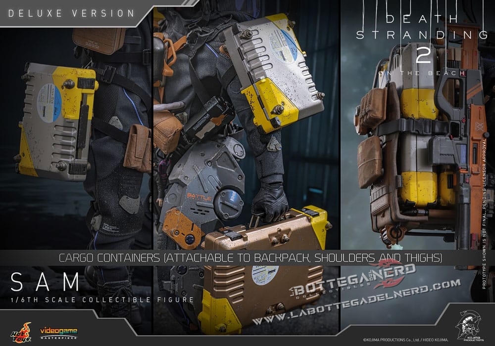Death Stranding 2 - Masterpiece Action Figure 1/6 Sam Deluxe 31cm - immagine 13