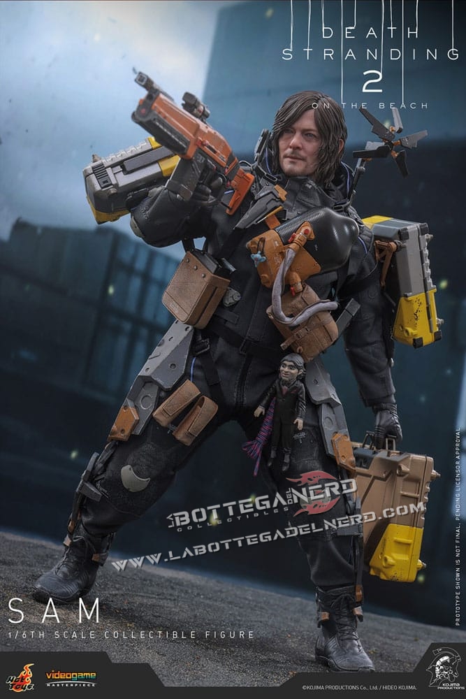 Death Stranding 2 - Masterpiece Action Figure 1/6 Sam 31cm - immagine 11