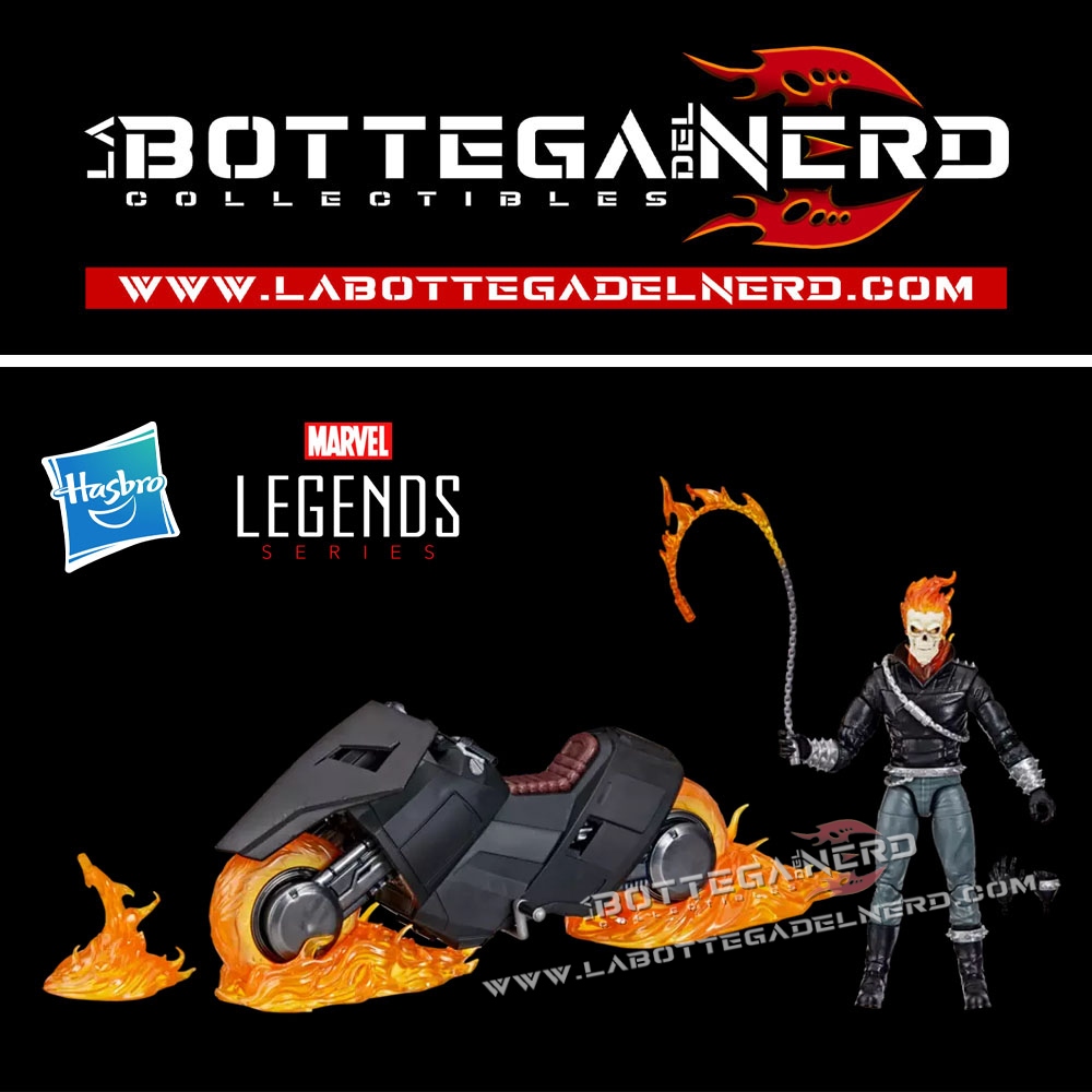Marvel - 85th Anniversary Action Figure with Vehicle Ghost Rider 15cm