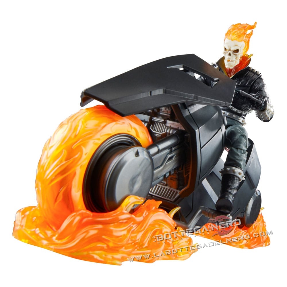 Marvel - 85th Anniversary Action Figure with Vehicle Ghost Rider 15cm - immagine 2