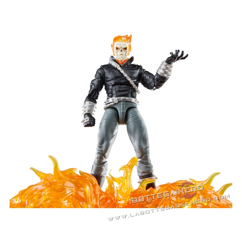 Marvel - 85th Anniversary Action Figure with Vehicle Ghost Rider 15cm - immagine 5