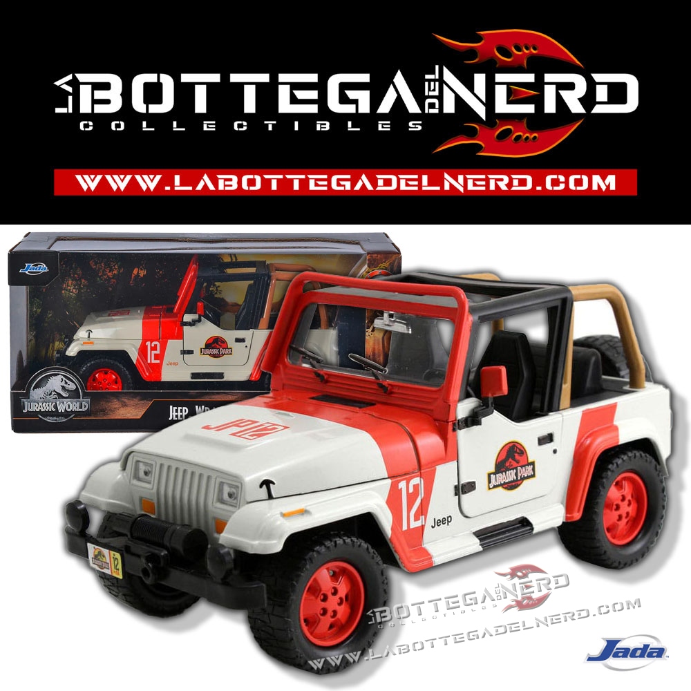 Jurassic World - Diecast Model 1/24 1992 Jeep Wrangler