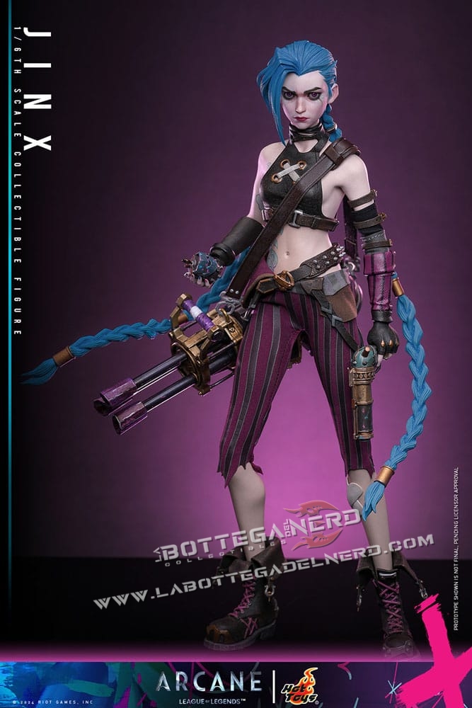 Arcane - Action Figure 1/6 Jinx 27cm - immagine 5