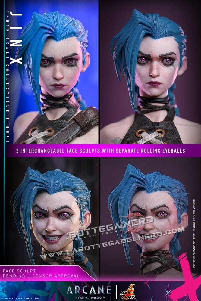 Arcane - Action Figure 1/6 Jinx 27cm - immagine 8